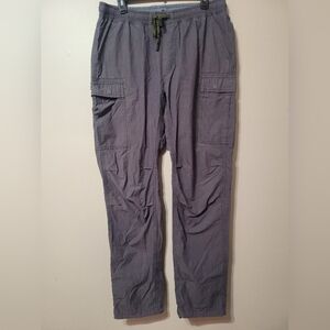Men's Charcoal Cargo Pants